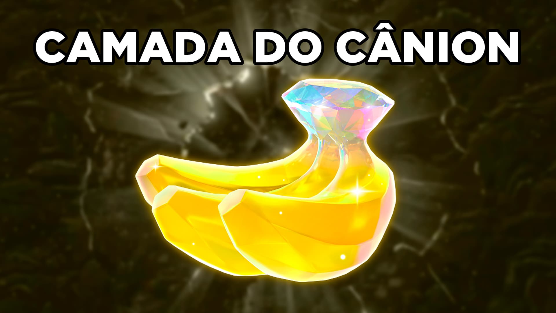 Todos os cristais de Banândio/todas as bananas da Camada do Cânion (Subcamada 300)