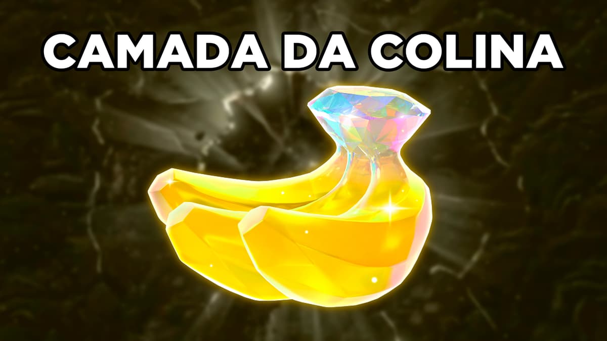 Todos os cristais de Banândio/todas as bananas da Camada da Colina (Subcamada 200)