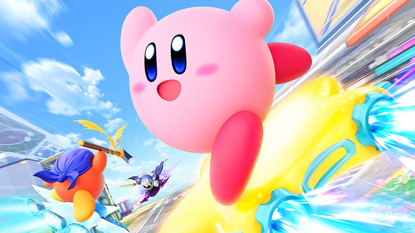Kirby Air Riders tem capa revelada, preço e tamanho do arquivo; confira