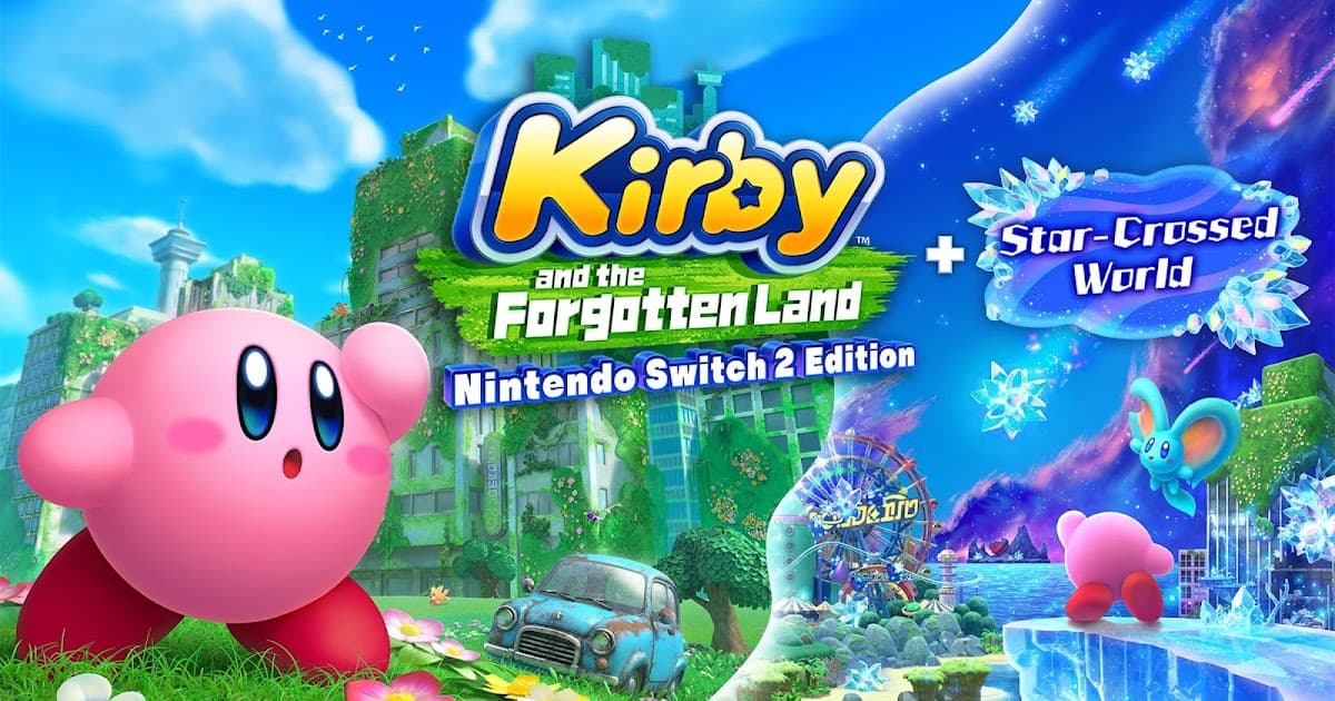 Kirby and the Forgotten Land: Nintendo Switch 2 Edition + Star-Crossed World inicia com nota 85 no Metacritic; veja as notas