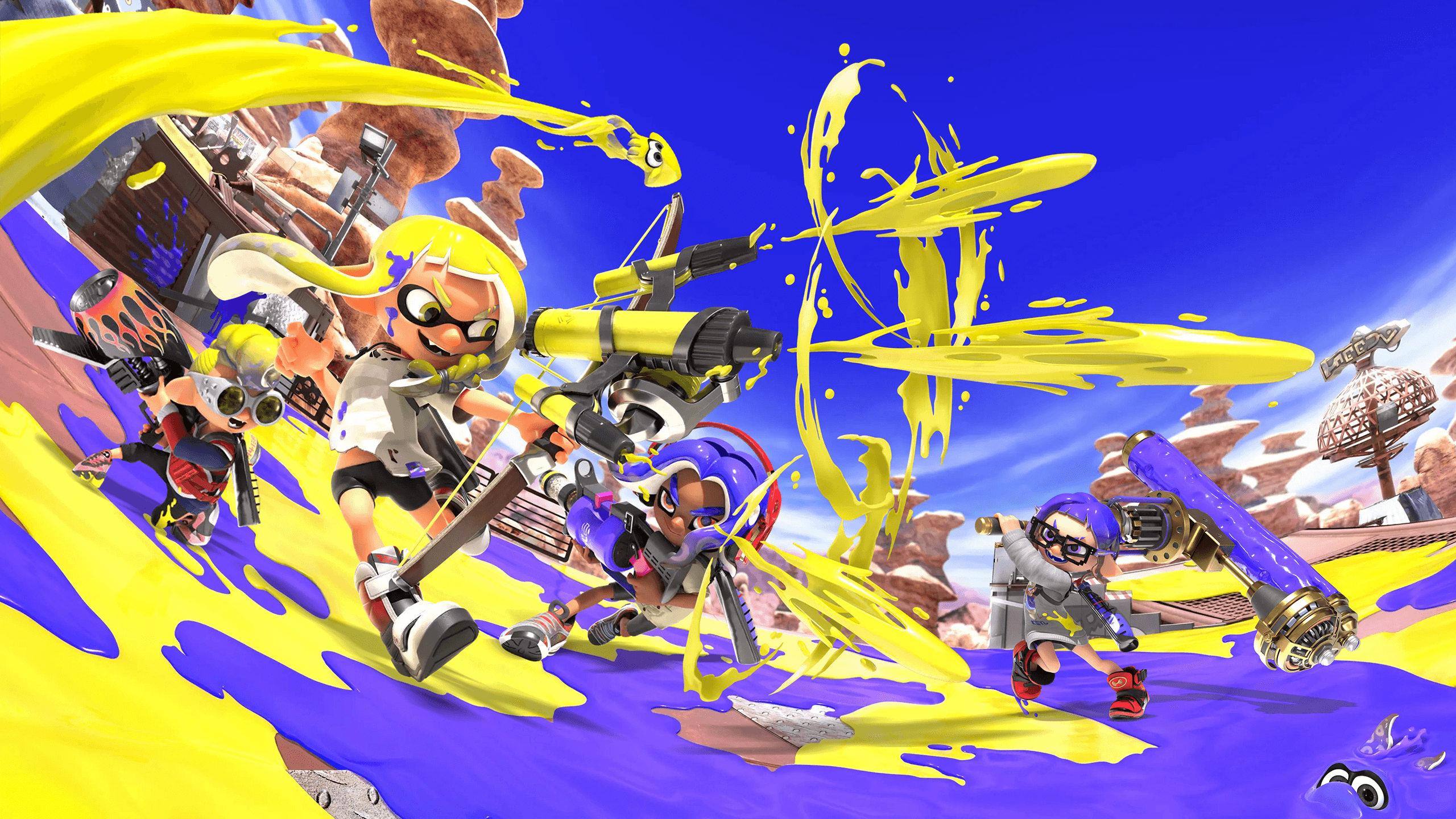 Splatoon 3 – Diversão e estratégia em cada gota de tinta