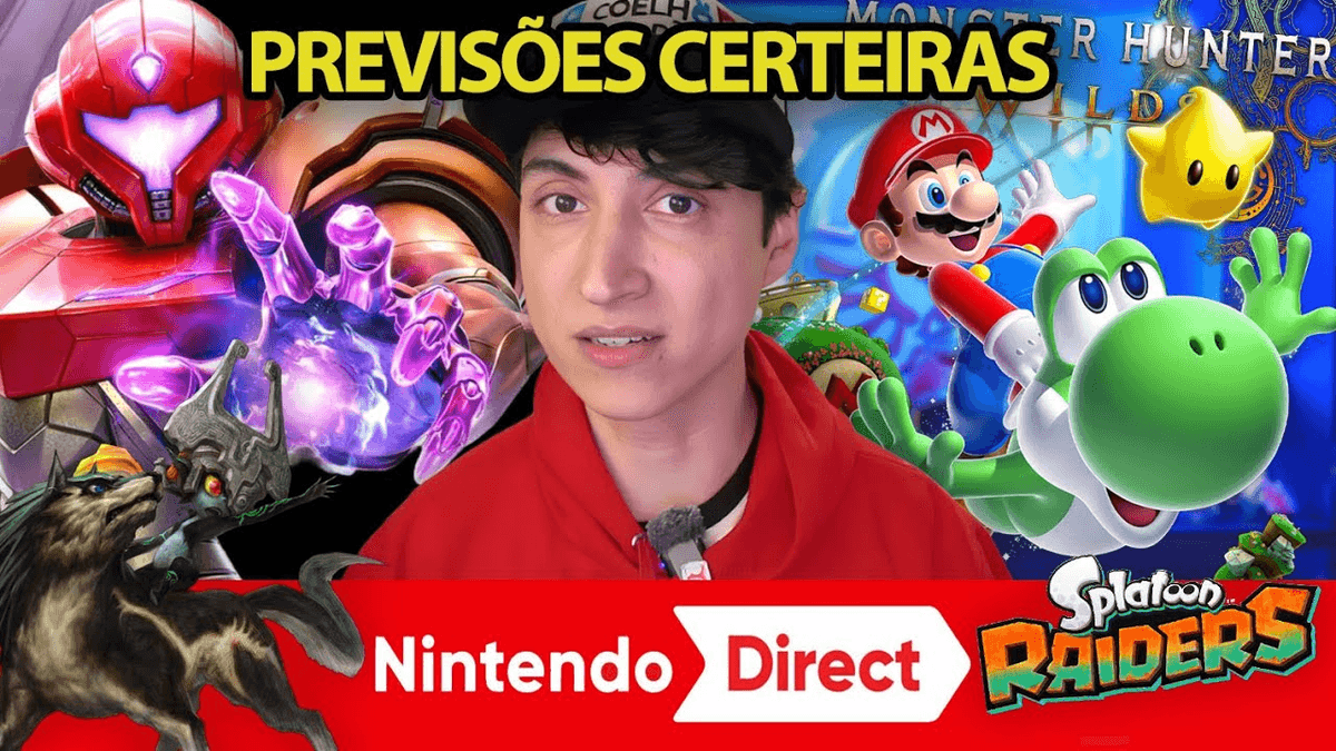 O que esperar da Nintendo Direct do Switch 2 no dia 12 de setembro