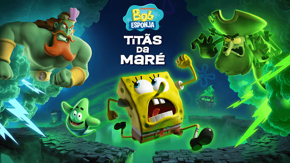 Estamos Jogando: Bob Esponja – Titãs da Maré