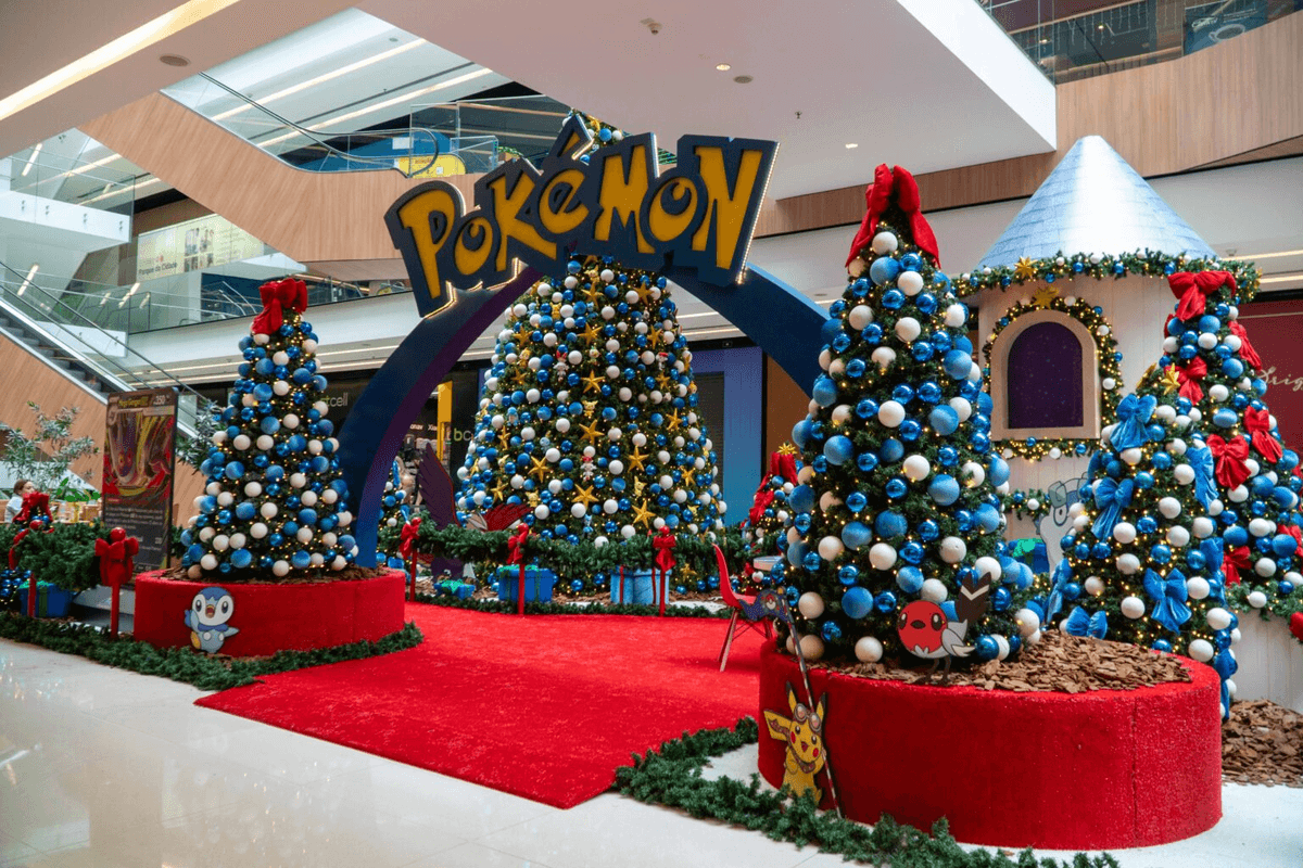 Natal Pokémon chega a São Paulo com decoração inédita e atrações gratuitas