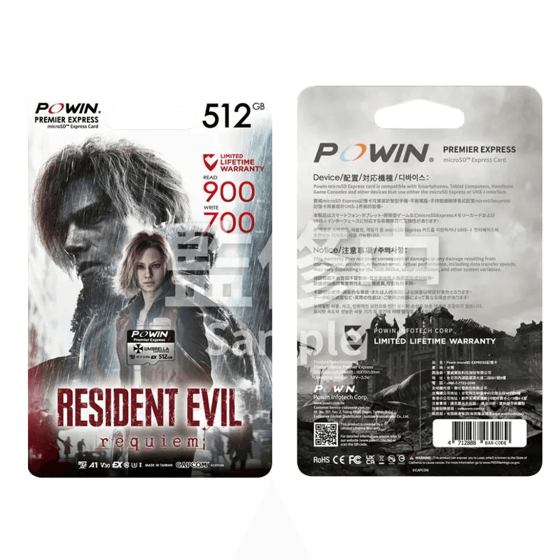 Resident Evil Requiem ganha microSD Express especial no Switch 2