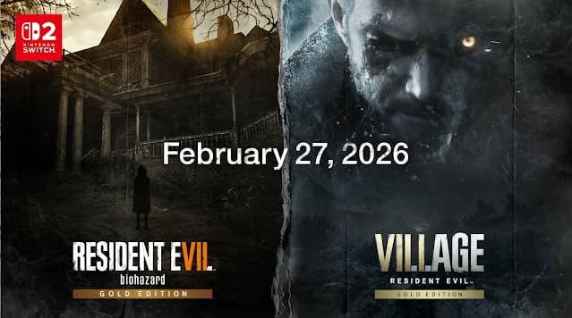 Capcom revela primeiras imagens de Resident Evil 7: Biohazard e Resident Evil Village no Switch 2