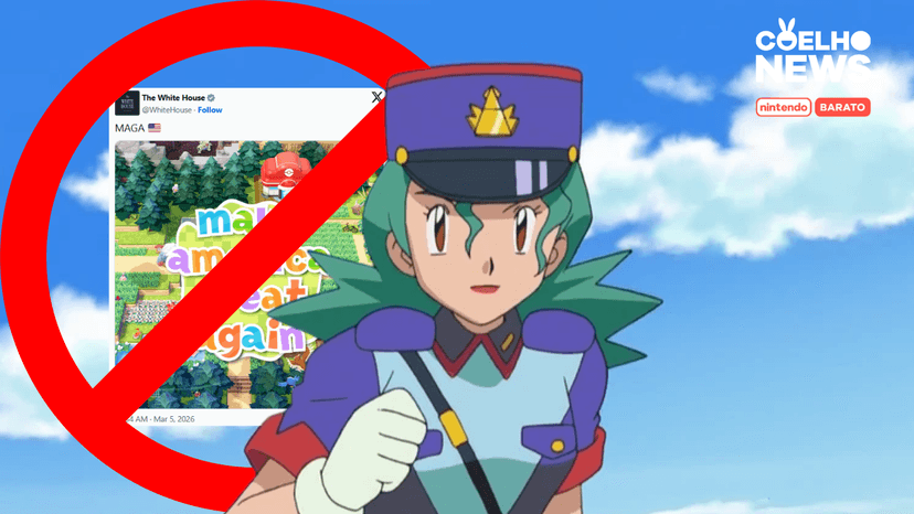 Pokémon Company nega autorização para uso de arte em meme político da Casa Branca
