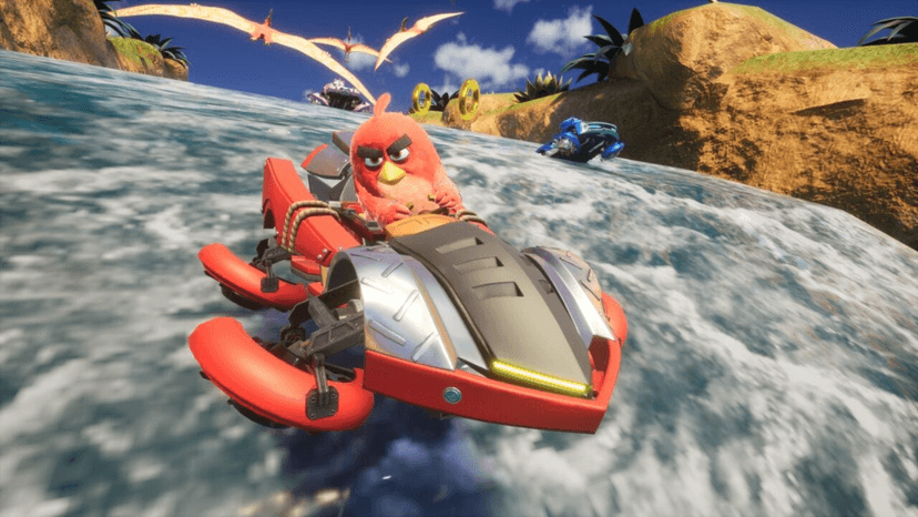 Sonic Racing: CrossWorlds recebe Red de Angry Birds grátis