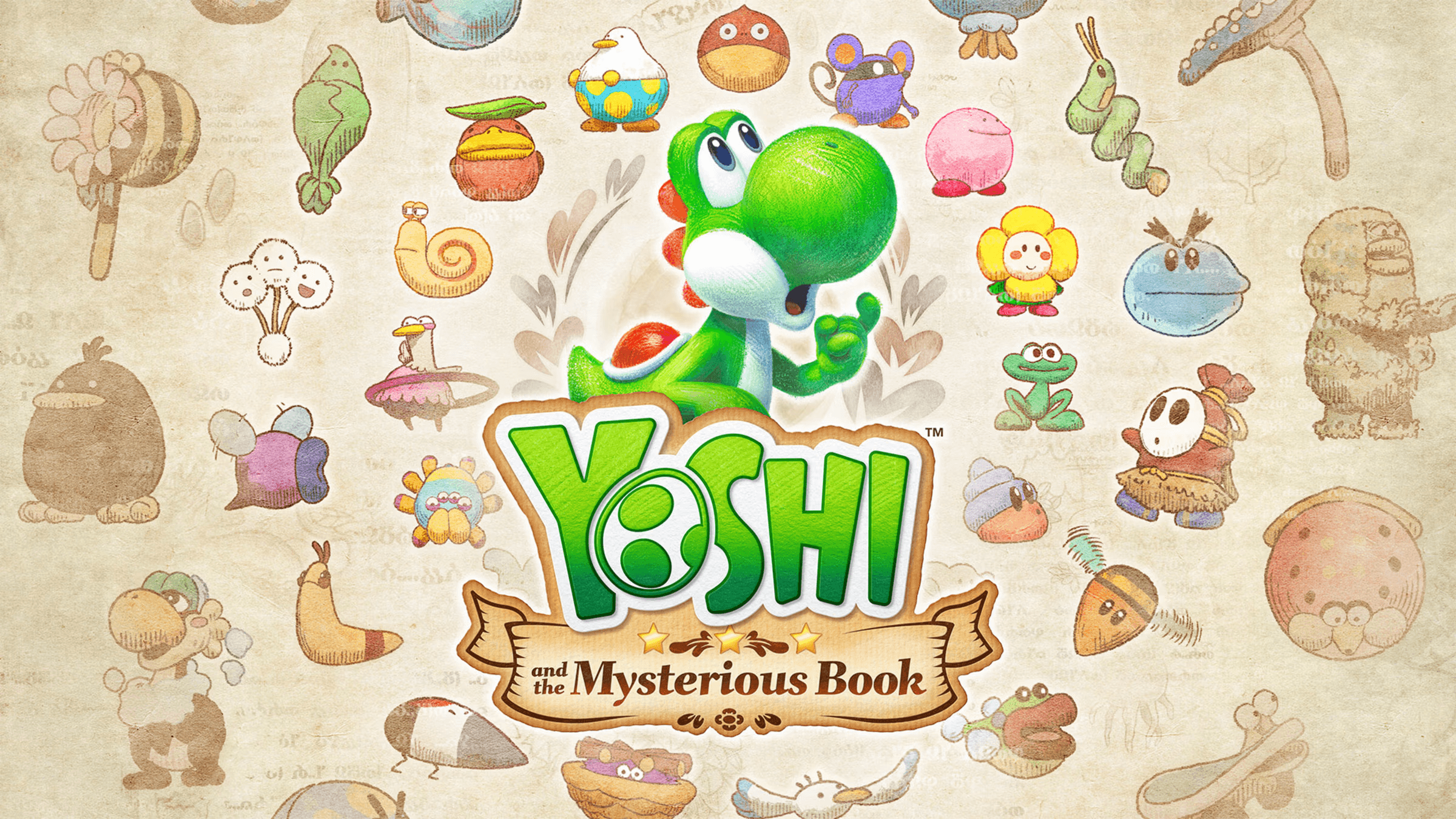 Yoshi and the Mysterious Book  está entre os 10 jogos mais aguardados no Japão