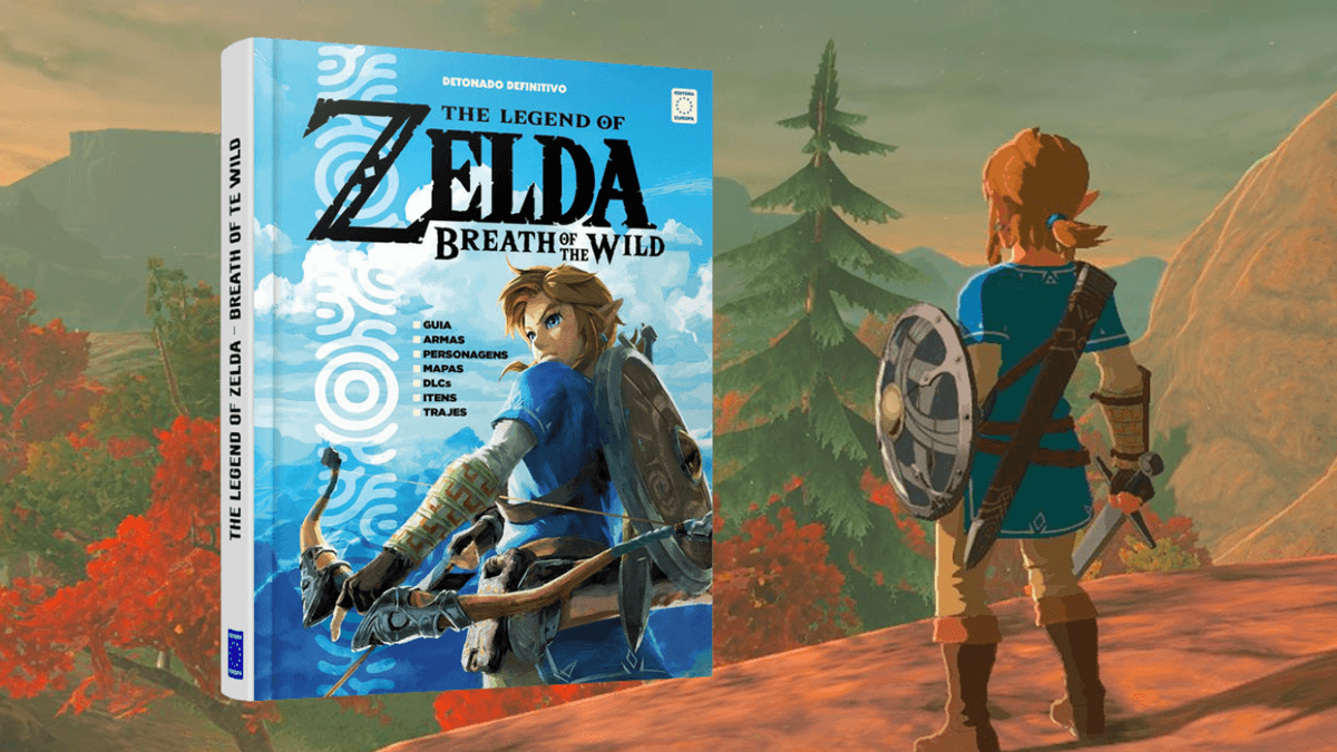 Guia de Zelda: Breath of the Wild em português chega em maio