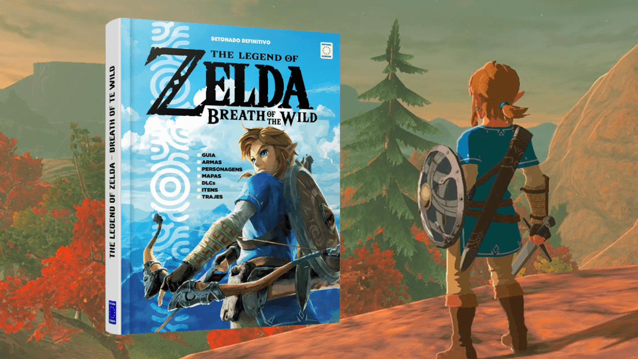 Guia de Zelda: Breath of the Wild em português chega em maio