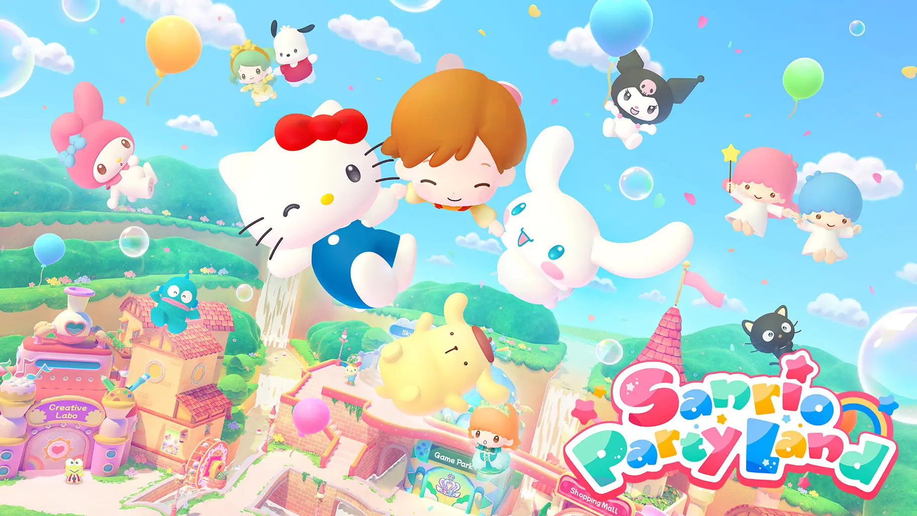 Sanrio Party Land é anunciado para Nintendo Switch e Switch 2
