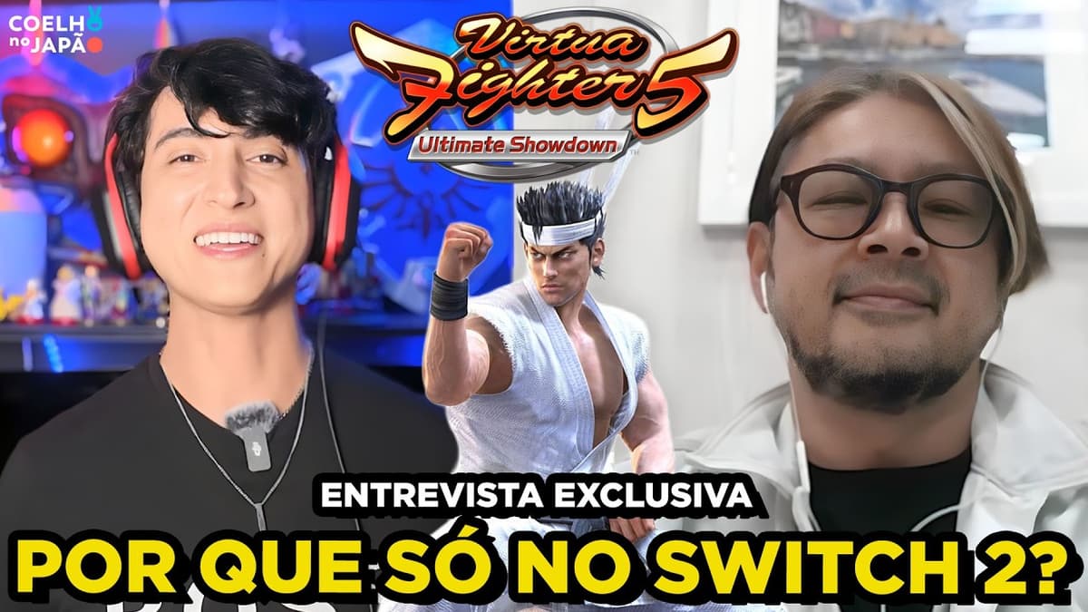 Virtua Fighter 5 no Switch 2: entrevista com produtor Seiji Aoki revela bastidores do projeto