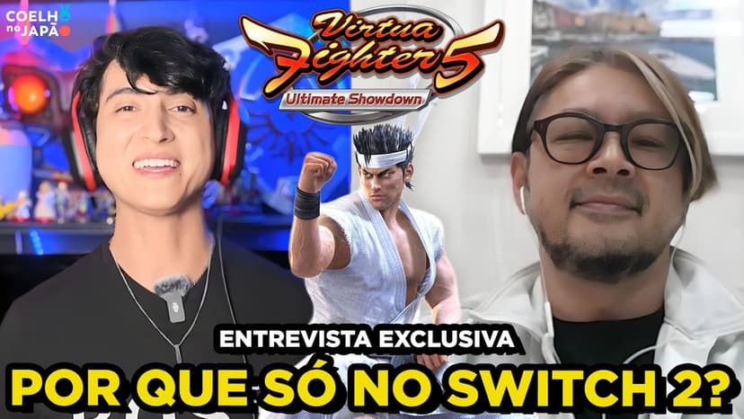 Virtua Fighter 5 no Switch 2: entrevista com produtor Seiji Aoki revela bastidores do projeto