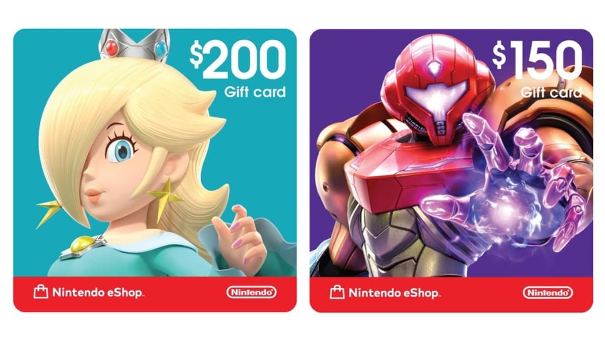 Rosalina e Samus ganham cartões da Nintendo eShop; confira