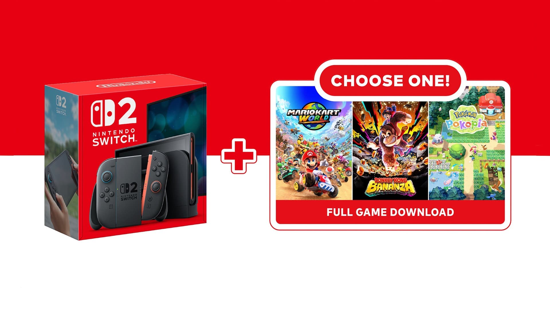 Nintendo anuncia pacote ‘Escolha seu Jogo’ para o Switch 2