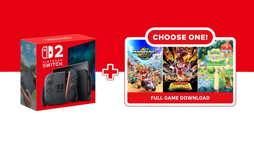 Nintendo anuncia pacote ‘Escolha seu Jogo’ para o Switch 2