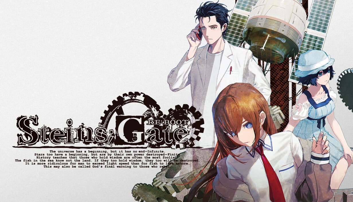 MAGES. anuncia Steins;Gate Re:Boot para agosto no Japão