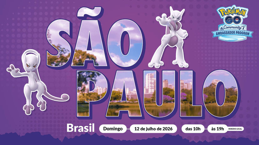 Pokémon GO prepara evento gratuito em São Paulo