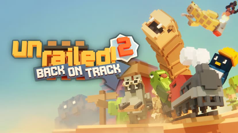 Estamos Jogando: Unrailed 2: Back on Track é um surpreendentemente bom jogo cooperativo.