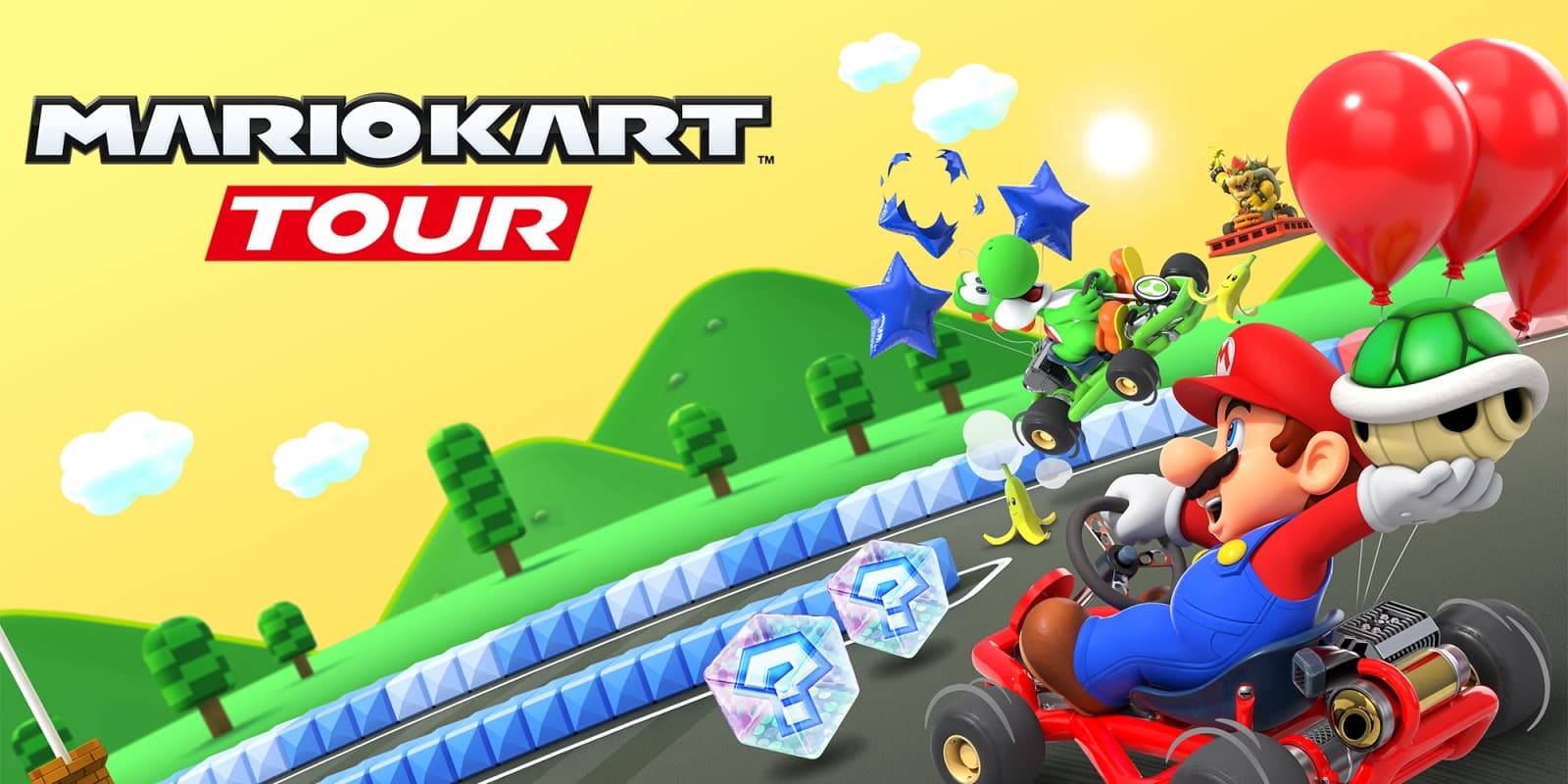 Mario Kart Tour libera uma pista que não pode ser jogada em nenhum outro jogo da franquia