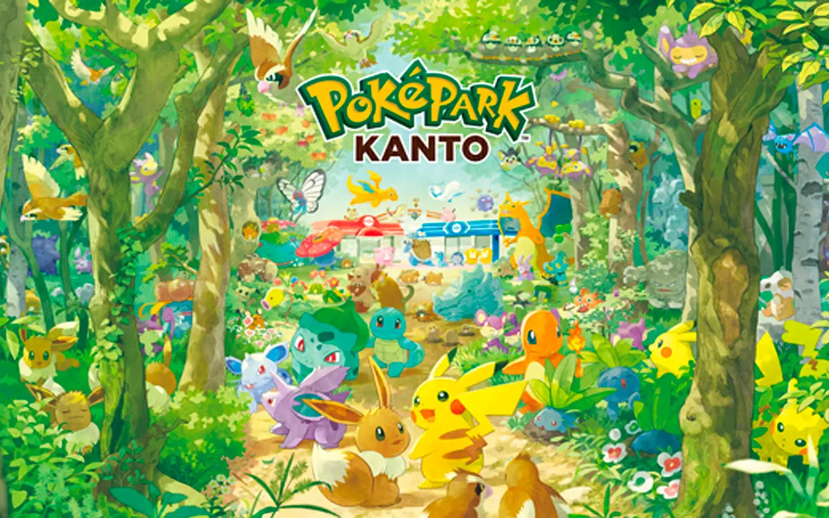 PokéPark Kanto recebe primeiras imagens oficiais