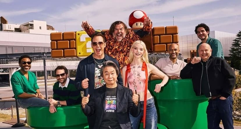 Shigeru Miyamoto se encontra com elenco de Super Mario Galaxy – O Filme no Japão; veja fotos