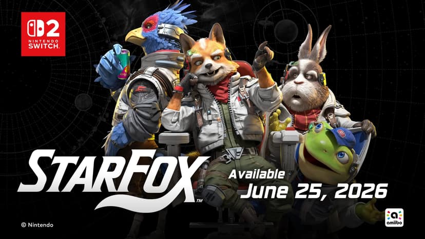 Star Fox ganha trailer geral no Switch 2; confira