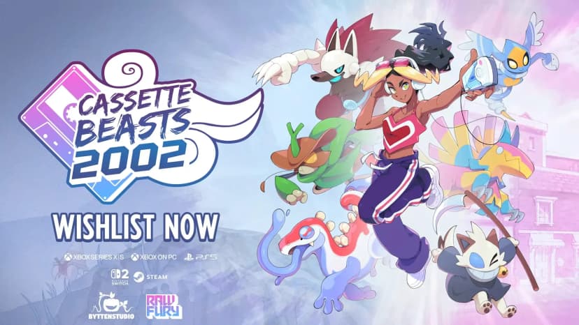 Cassette Beasts 2002 é anunciado para o Nintendo Switch 2
