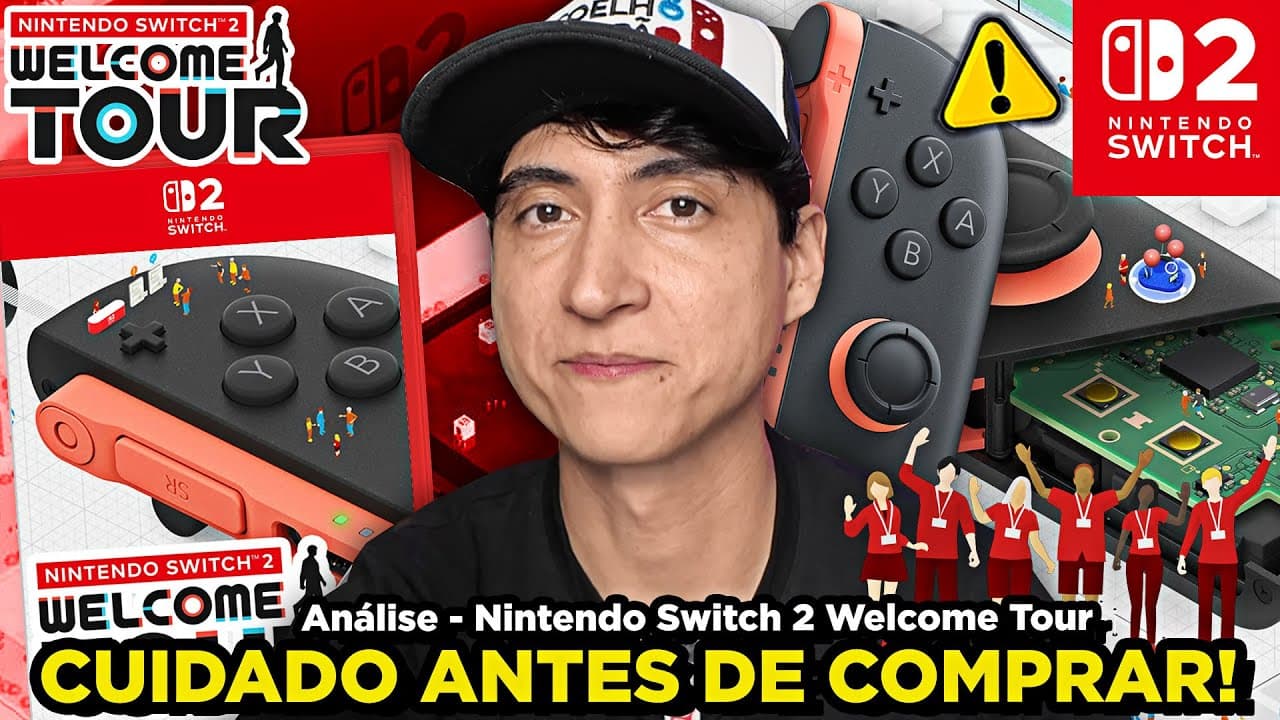 Indeno Switch Análise: Nintendo Switch 2 Welcome Tour é interessante, mas ruim ...